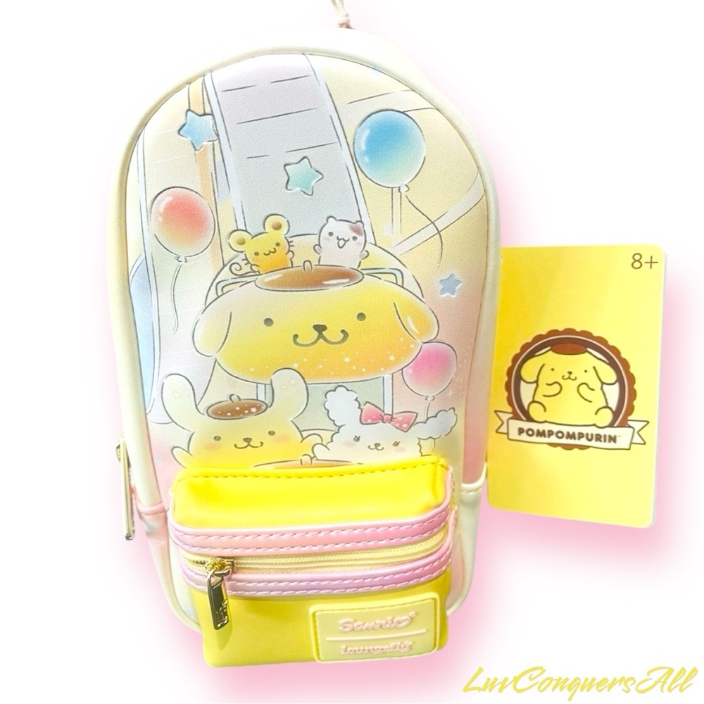 Loungefly Pompompurin Pastel Carnival Pencil Pouch